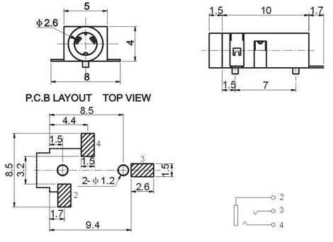 耳機(jī)插座PJK-526(TG-280D) 圖紙.jpg