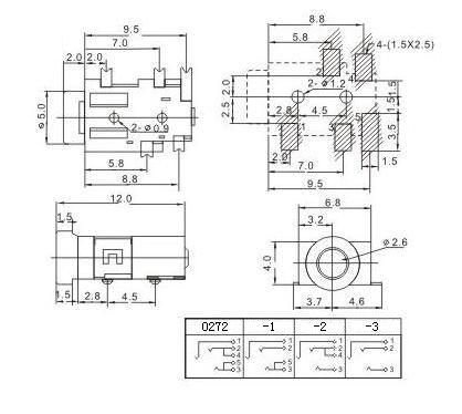 3.5耳機(jī)插座